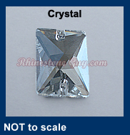 RG Rectangle Sew On Crystal